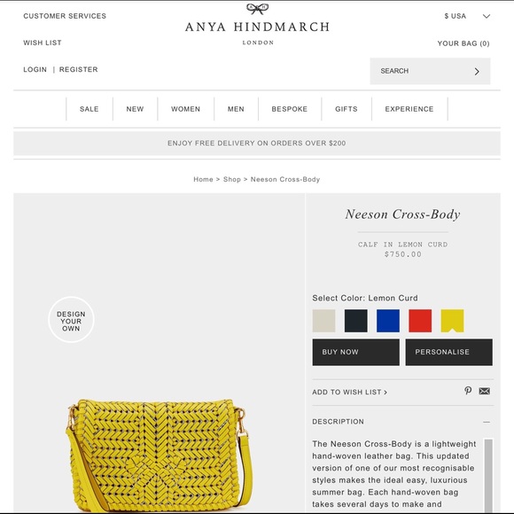 Anya Hindmarch Handbags - Anya Hindmarch Handbag